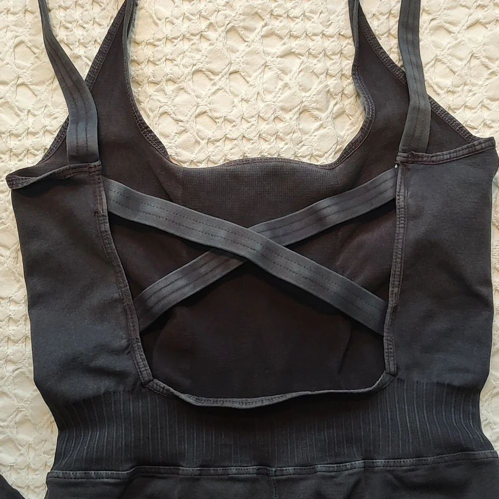 Free People Movement Onesie Black 🖤 - Picture 4 of 5